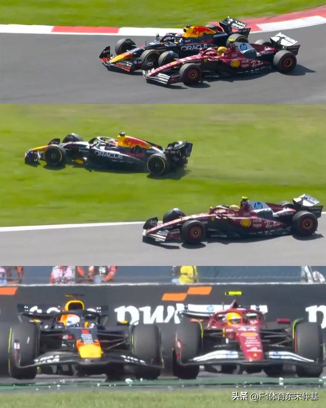 红牛二队力克哈斯车队,诺里斯统治全场 红牛二队力克哈斯车队,诺里斯统治全场